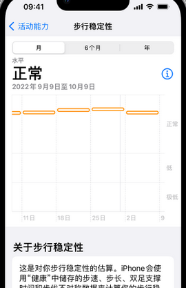 和舍镇iPhone手机维修如何在iPhone开启'步行稳定性通知'