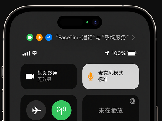 和舍镇苹果授权维修网点分享iPhone在通话时让你的声音更清晰 