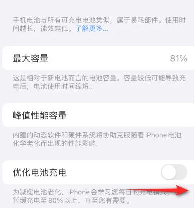 和舍镇苹果15维修分享iPhone15充电到80%就充不进电了怎么办 